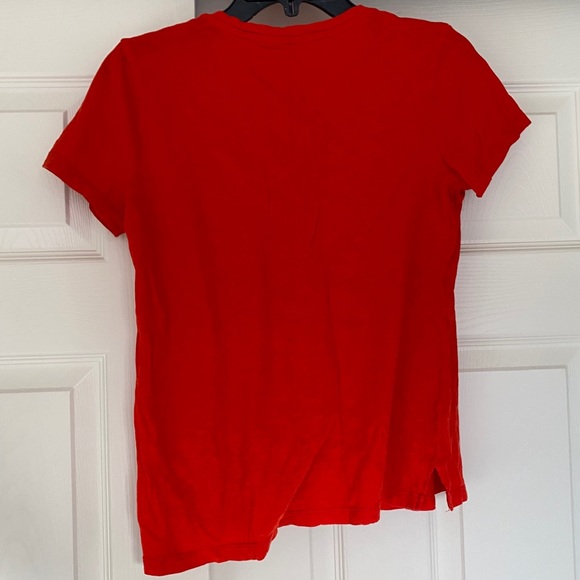 Madewell red orange tee shirt - Picture 6 of 12